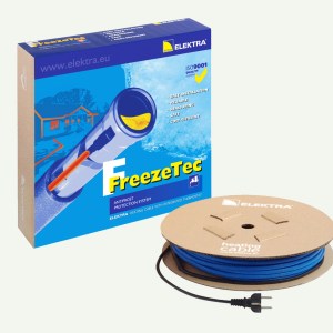 FreezeTec šildymo kabėlis, 12W/m, vamzdžiu apsauga nuo užšailmo